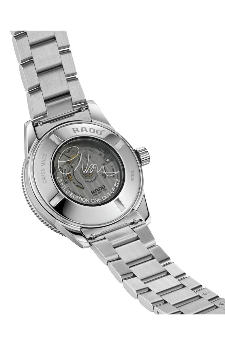 RADO Captain Cook x Cameron Norrie Bracelet Watch, 42mm, Alternate, color, 