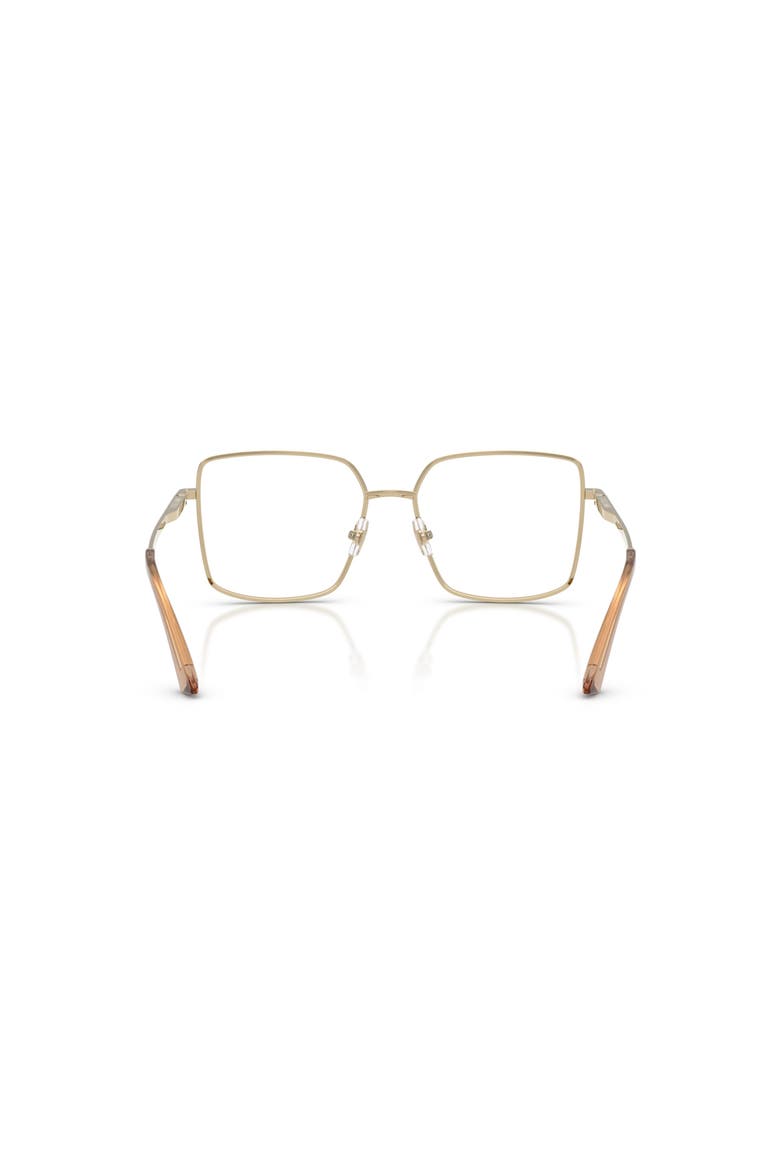 53mm Square optical glasses, Alternate, color, Gold