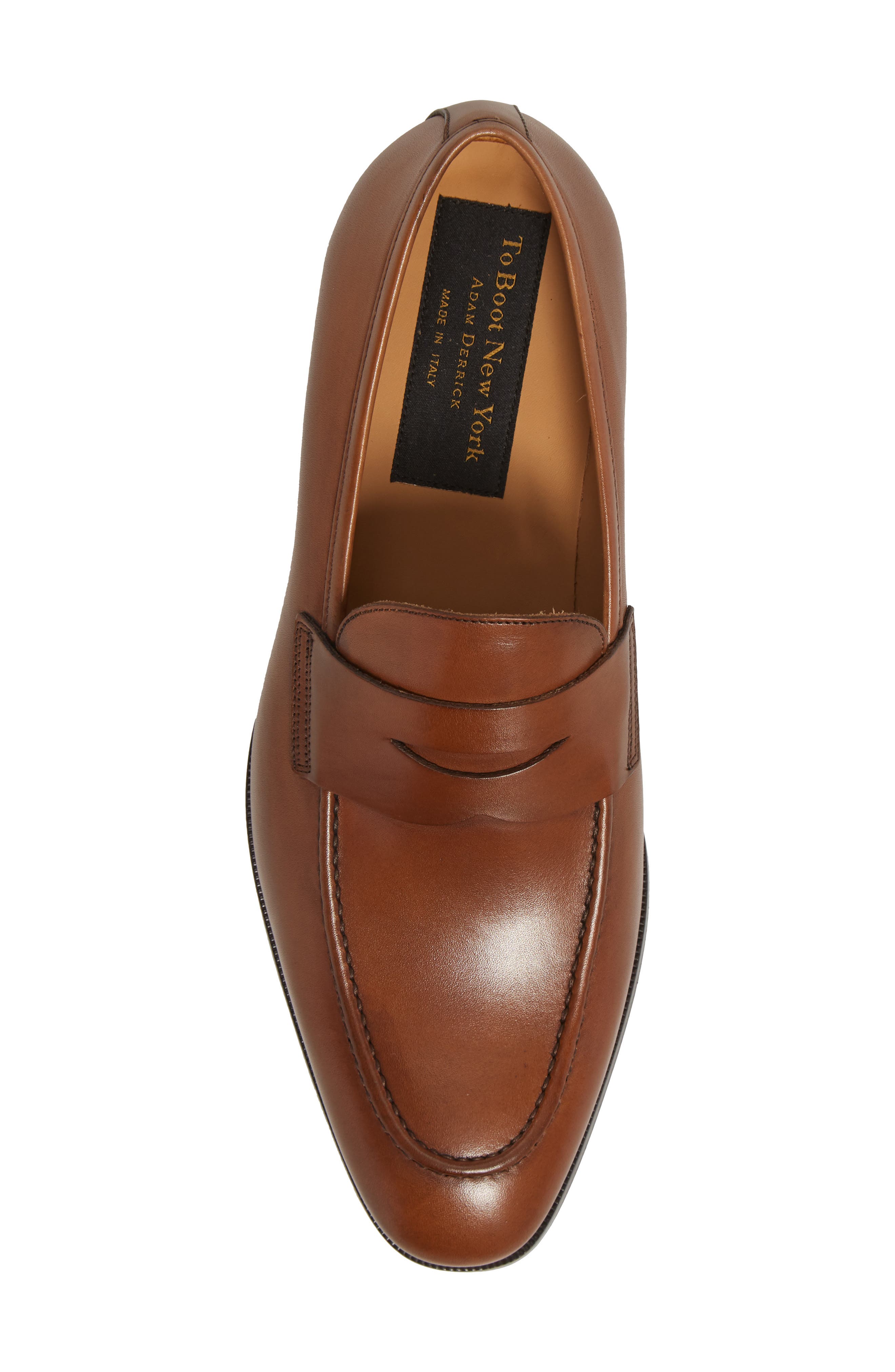 Tesoro Penny Loafer, Alternate, color, BRANDY ANT