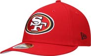 New Era Men's New Era Scarlet San Francisco 49ers Omaha Low Profile 59FIFTY Fitted Hat