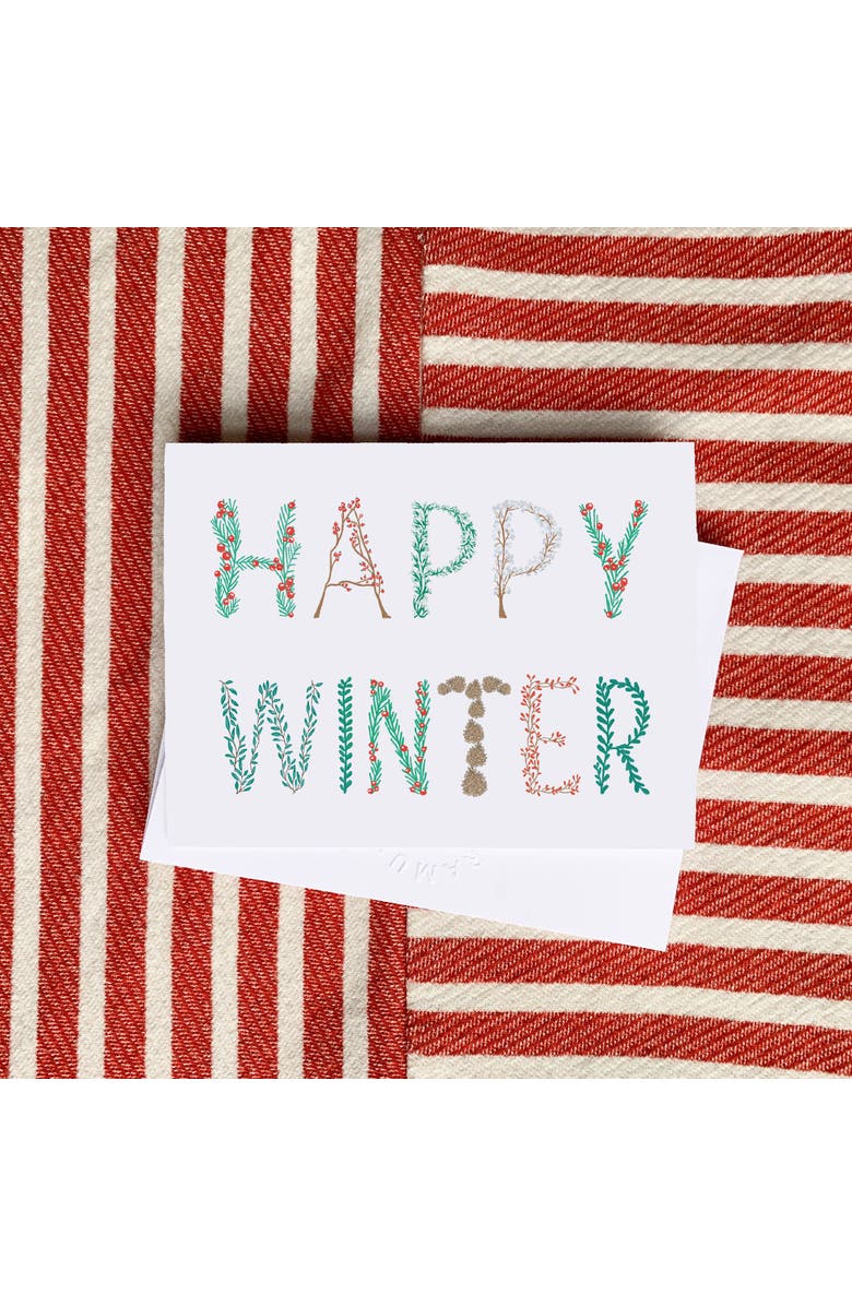 Ramus & Co Happy Winter Greeting Card Pack Set, Alternate, color, Multi-Pack