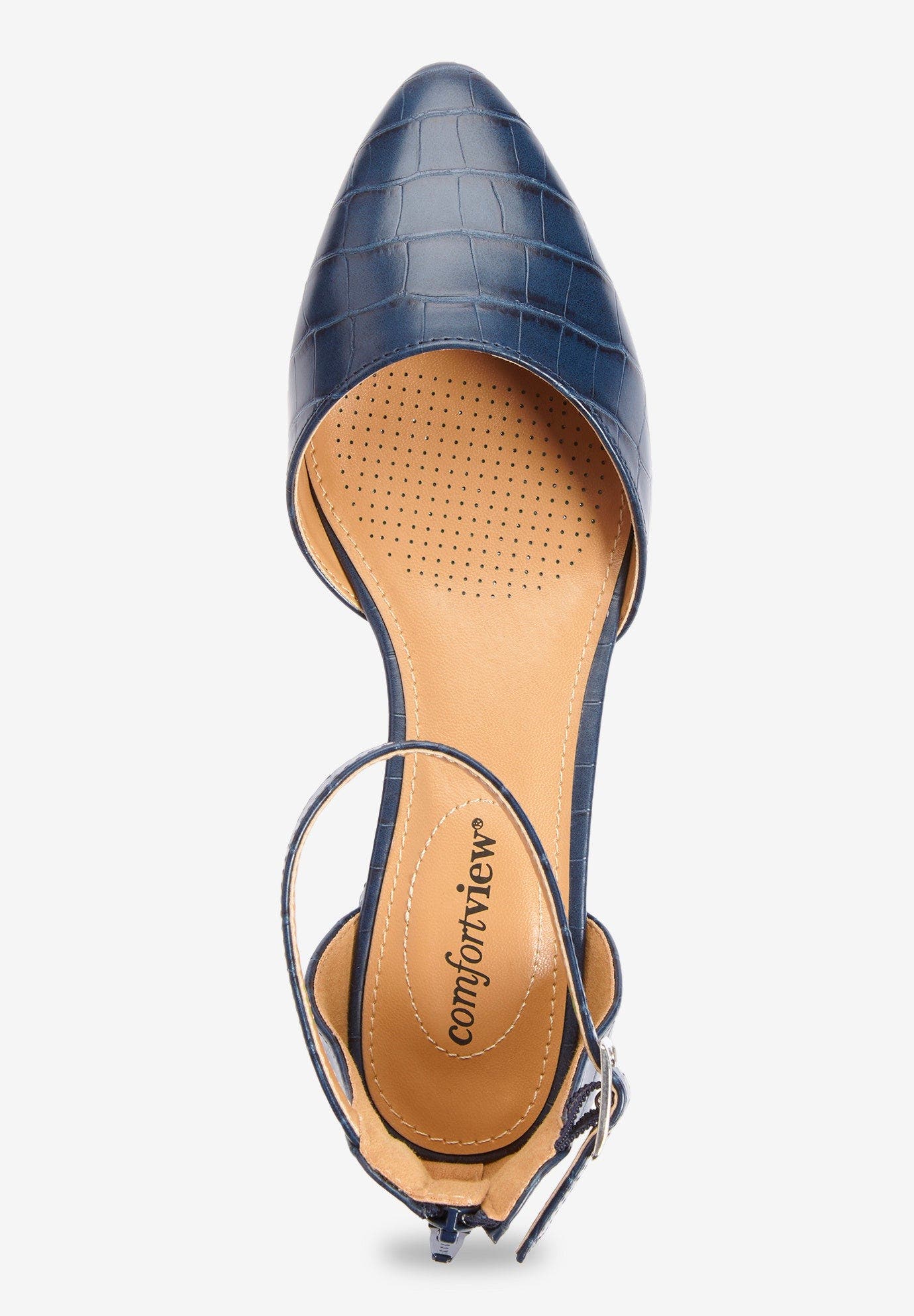 The Loucia Shoe, Alternate, color, NAVY