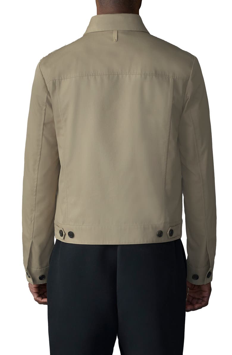Mackage Nash Twill Trucker Jacket, Alternate, color, Light Camel
