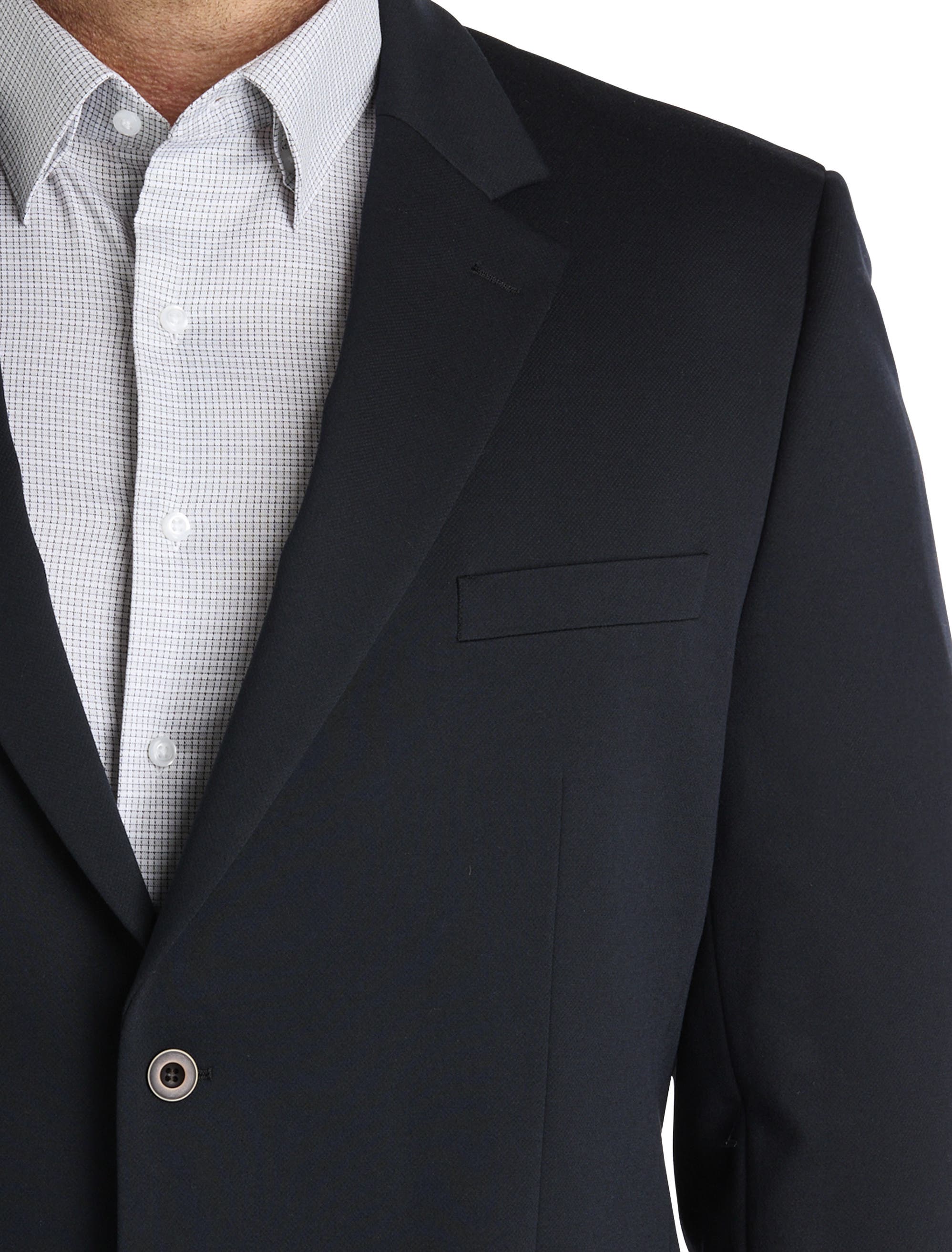 Big & Tall Classic Knit Blazer - image 2