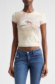 DIESEL® M-Anchor-A Short Sleeve Rib Sweater