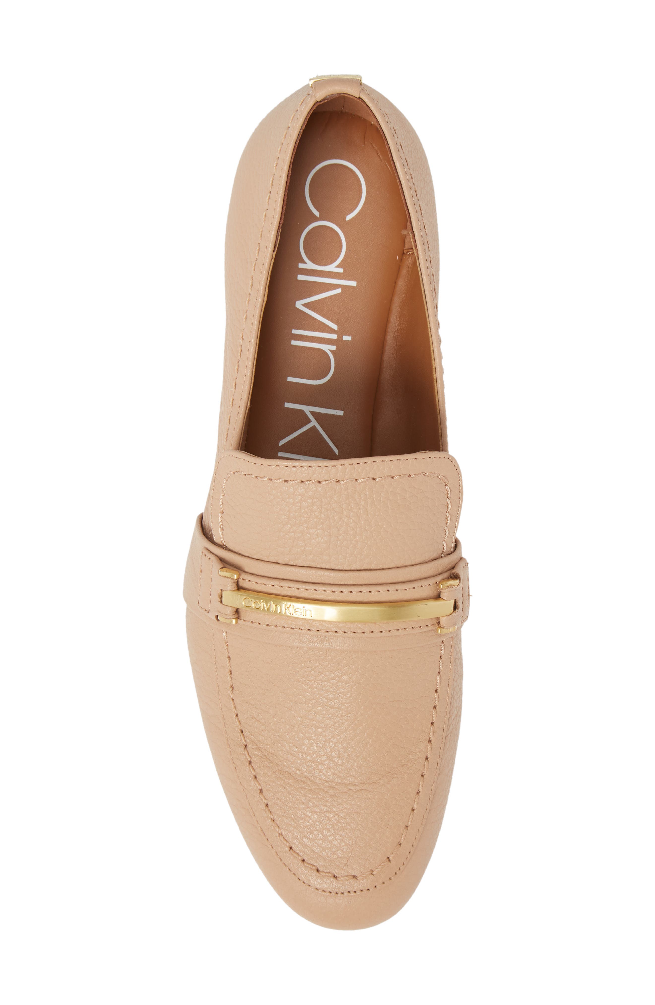 Orianna Loafer, Alternate, color, DESERT SAND LEATHER