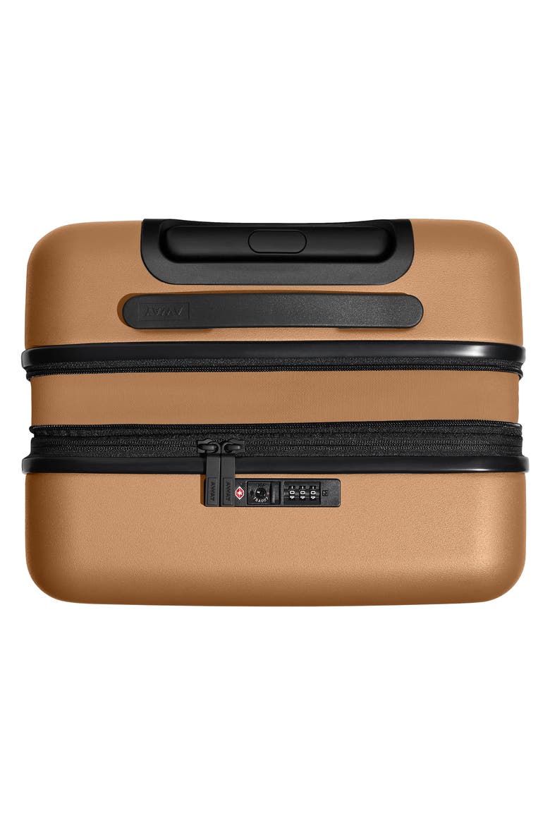 The Bigger Flex Carry-On Suitcase (Nordstrom Exclusive), Alternate, color, TAWNY BROWN