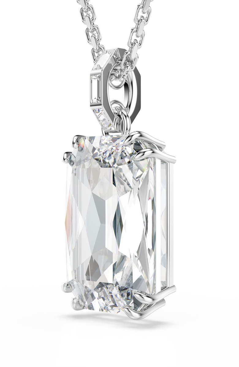 Swarovski Millenia Crystal Pendant Necklace, Alternate, color, Silver