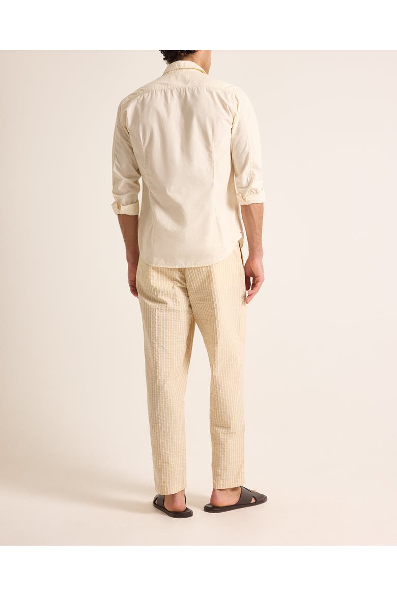 Sonoran Seersucker Relaxed Fit Seersucker Stripe Trousers, Alternate, color, BISCUIT/LATTE STRIPE
