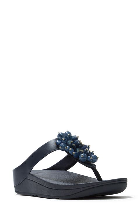Fino Bead Cluster Flip Flop