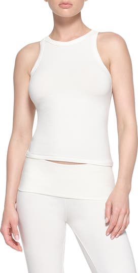Stretch Cotton Jersey Tank