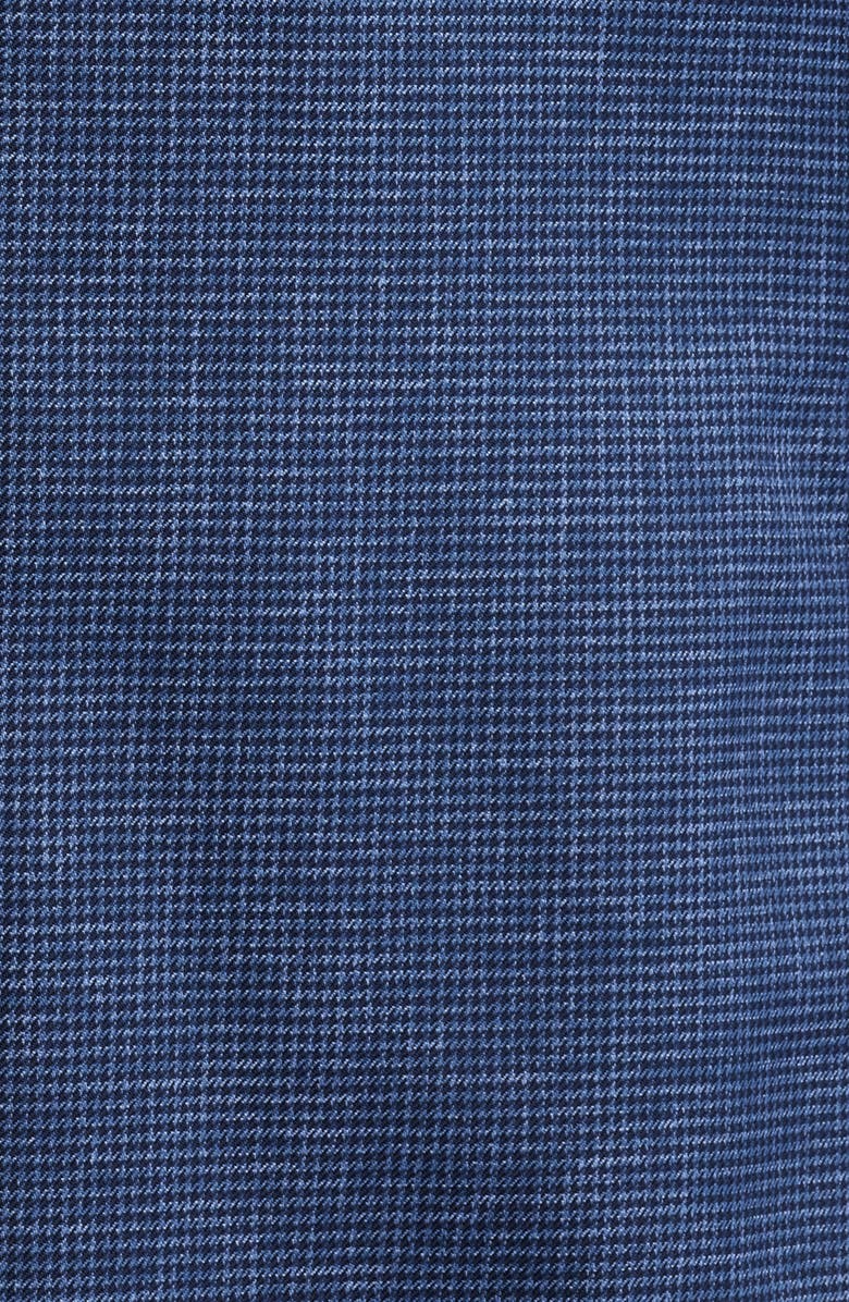 Peter Millar Hyperlight Soft Micro Houndstooth Wool & Silk Blend Sport Coat, Alternate, color, 