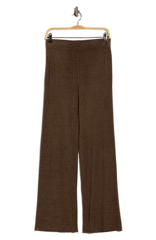 Barefoot Dreams Cozychic Ultra Lite Ribbed Lounge Pant In Brown