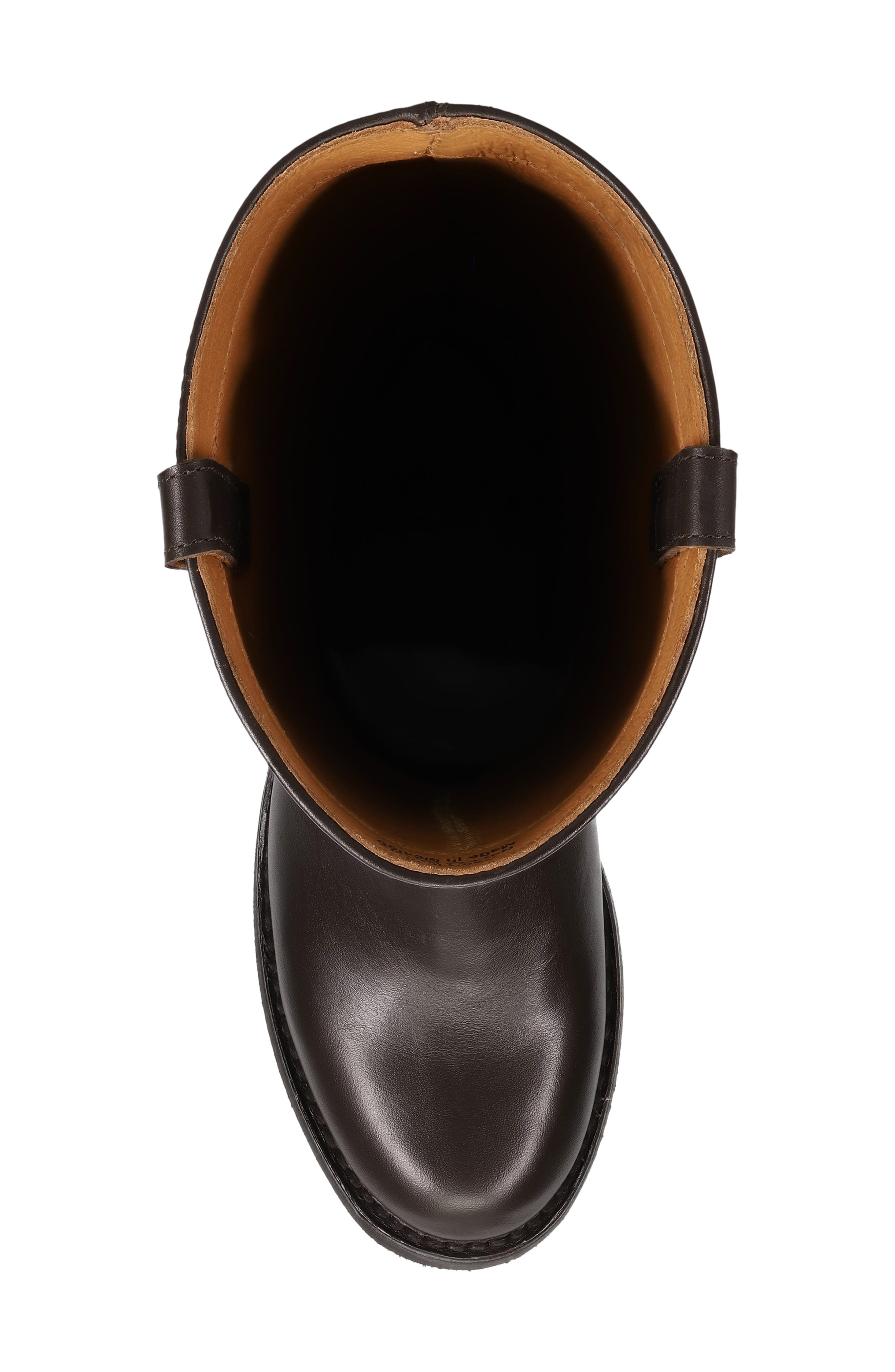 Viv Knee High Riding Boot, Alternate, color, DARK BROWN