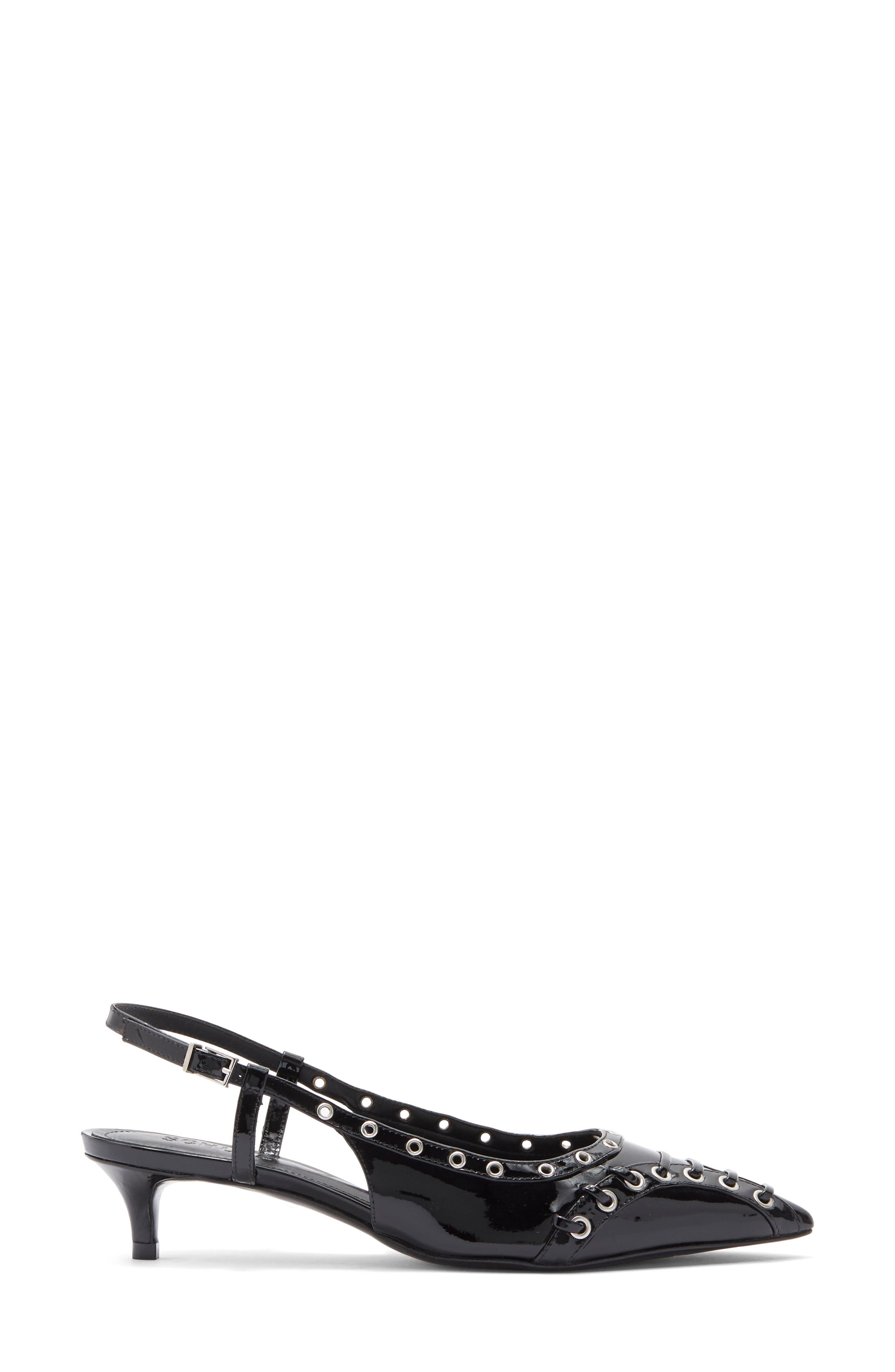 Schutz Ruth Kitten Heel Slingback Pump, Alternate, color, 