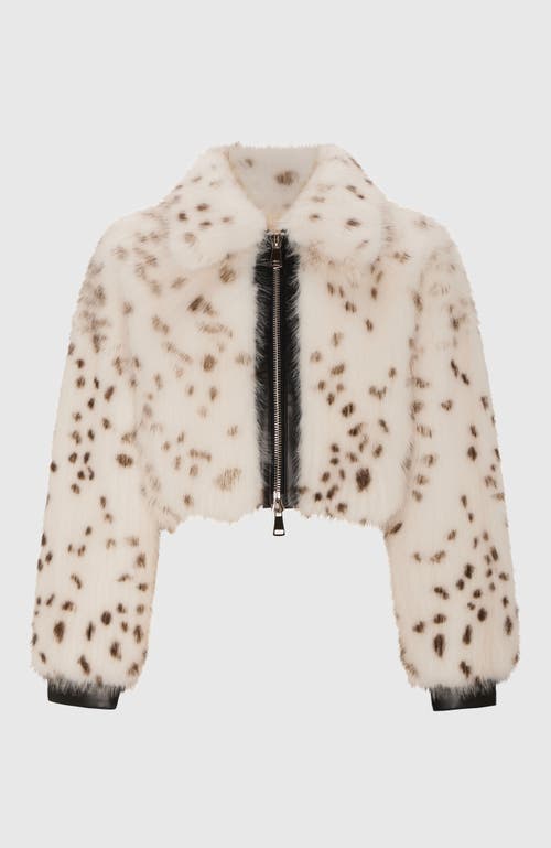Lyla Grant Fur-free Fox (faux Fur) Bolero In White