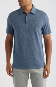 Robert Barakett Keyes Jacquard Knit Polo