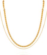 Vince Camuto Set of 2 Mixed Chain Necklaces