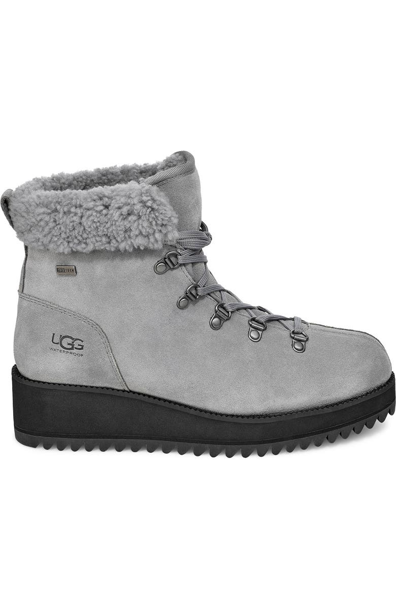 UGG<sup>®</sup> Birch Genuine Shearling Waterproof Winter Boot, Alternate, color,