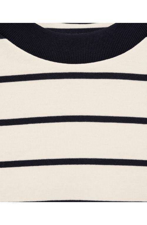 Mango Stripe Cotton T-shirt In Pattern