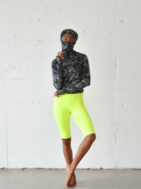 Women's Long Swim Shorts - UPF 50+
