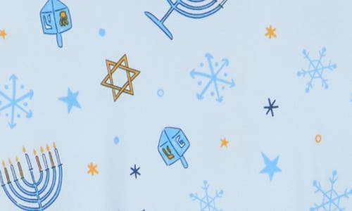 Jaclyn Matching Family Hanukkah Print Top & Pants Pajamas