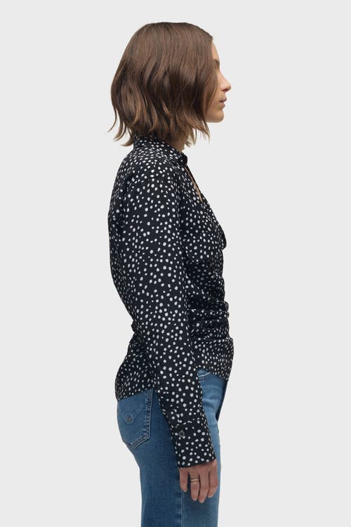 HUDSON HUDSON JEANS DRAWSTRING BUTTON DOWN SHIRT