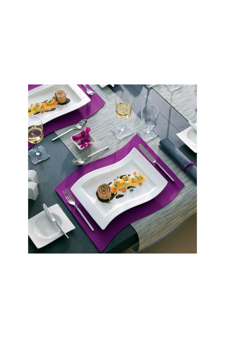 NewWave Gourmet Dinner Plate, Alternate, color, white