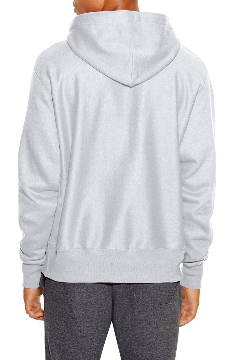 Reverse Weave® Pullover Hoodie, Alternate, color, SILVER GREY
