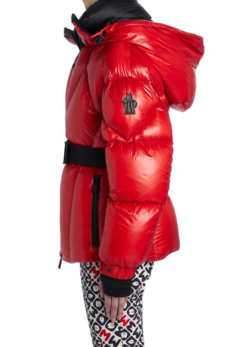 Montjoux Water Resistant 750 Fill Power Down Puffer Jacket, Alternate, color, 45B MEDIUM RED