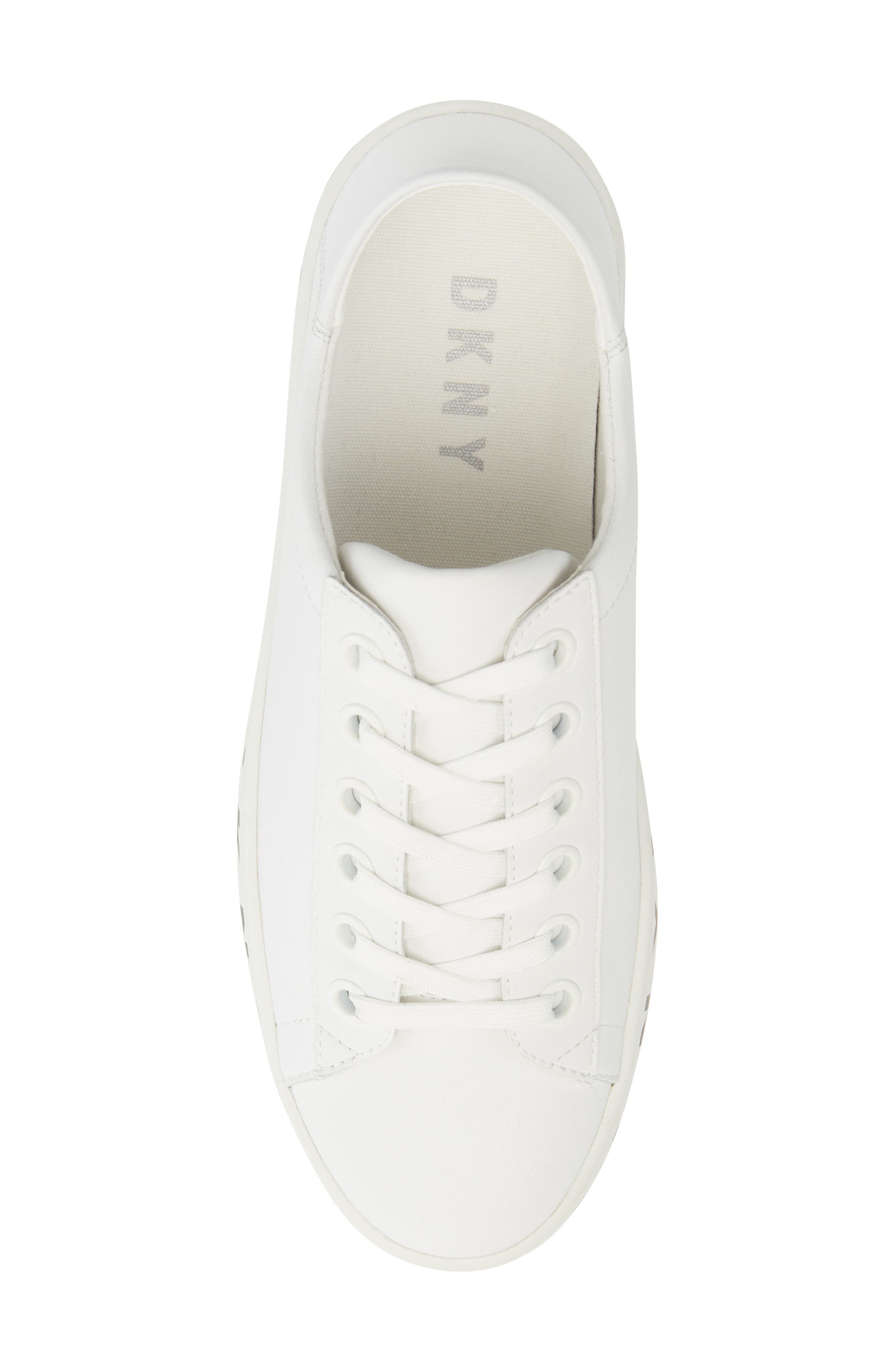 DKNY Banson Sneaker, Alternate, color, White