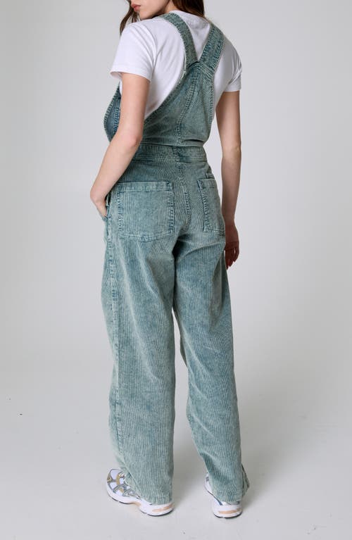 Nasty Gal Corduroy Overalls In Washed Blue