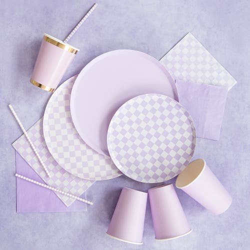 Jollity & Co Shade Collection 12 oz Cups In Lavender
