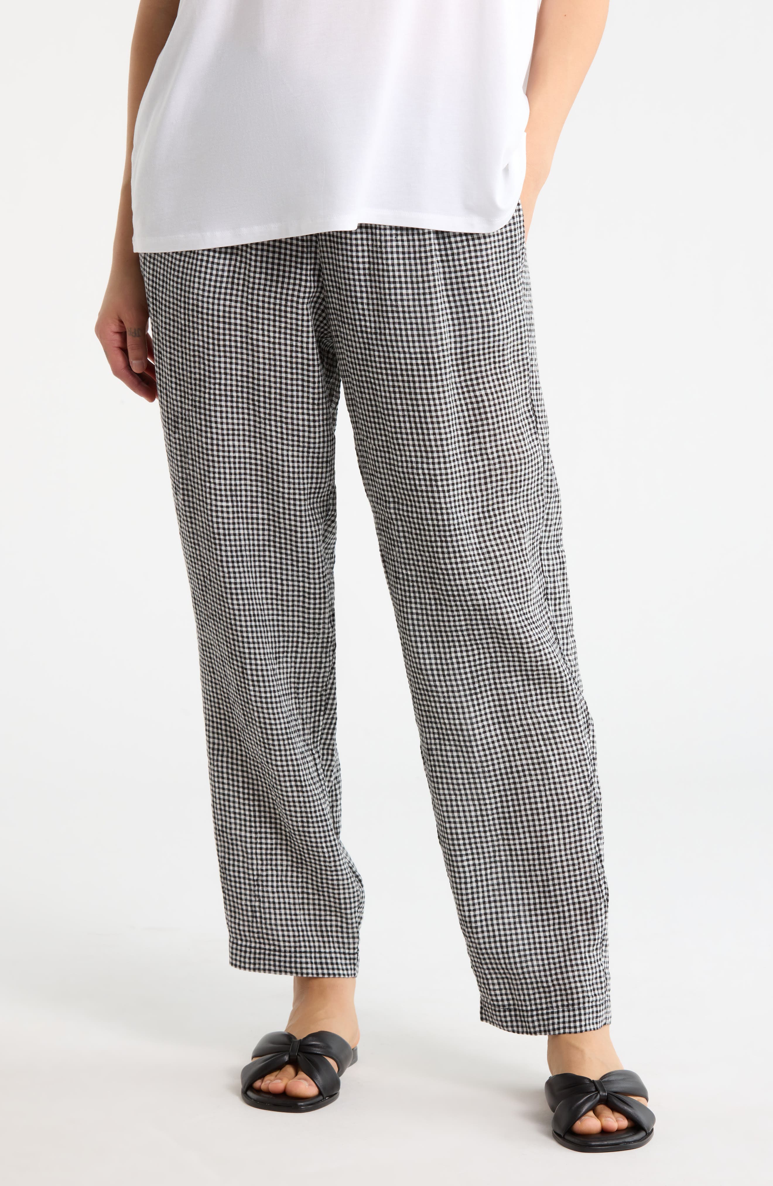 Eileen Fisher Tapered Ankle Pants