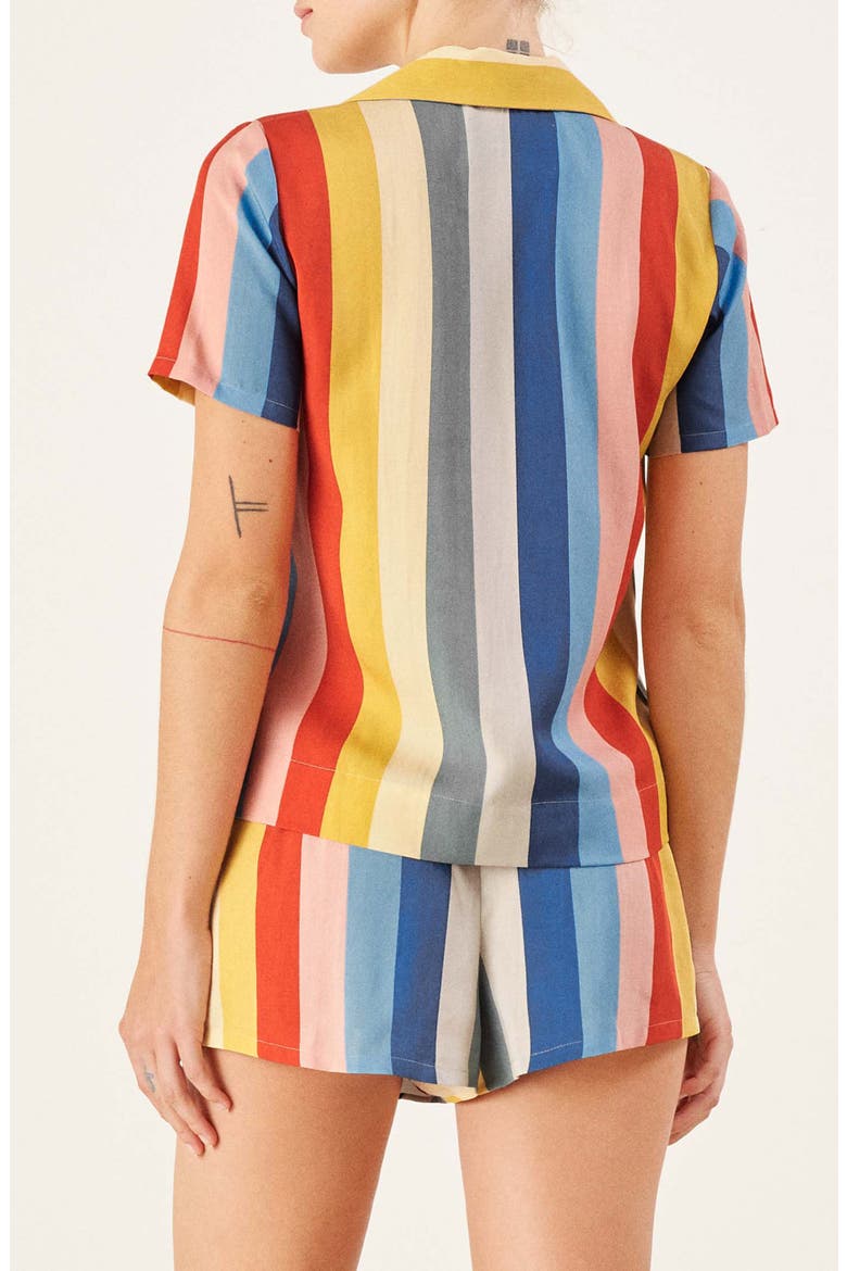 Short Pajamas, Alternate, color, STARBURST