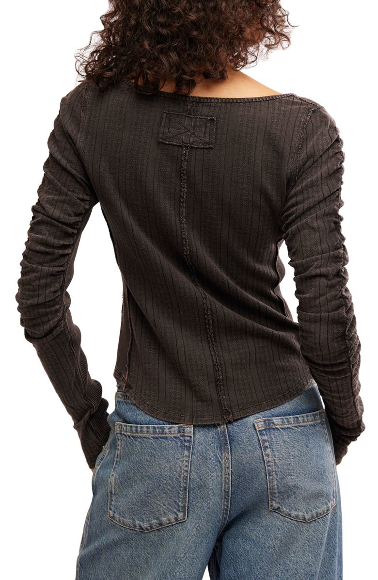 Free People Hope Pointelle Henley, Alternate, color,