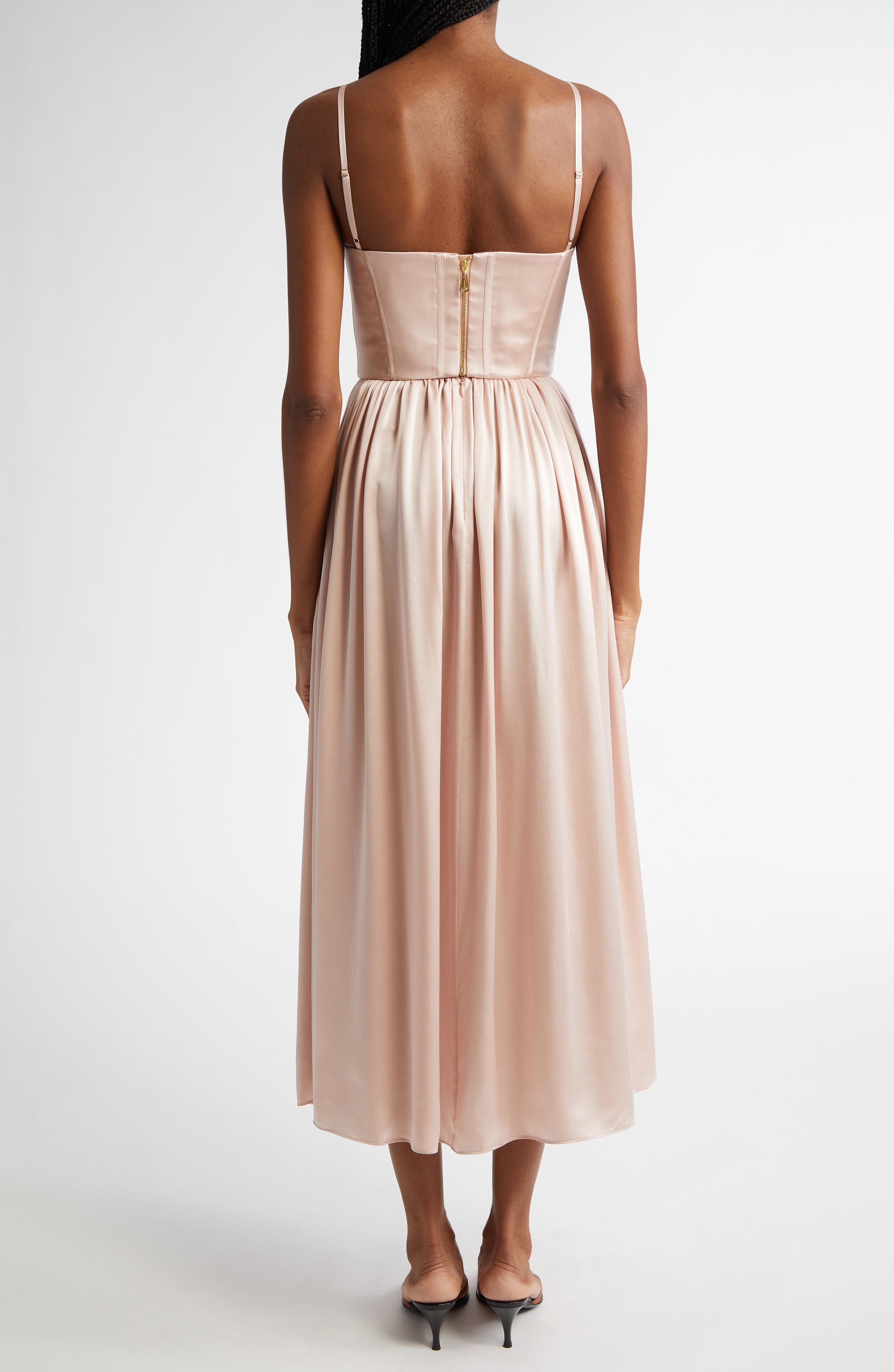 zimmermann silk corset midi dress Zimmermann Silk Corset Dress