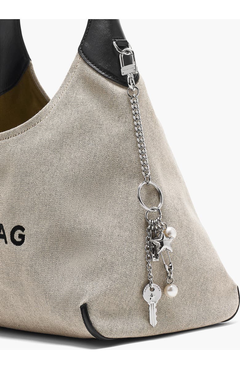 Marc Jacobs The Grommet Bag Charm, Alternate, color, Nickel