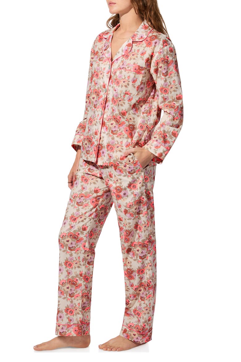 Cotton Lawn Pajamas, Alternate, color, MADELEINE