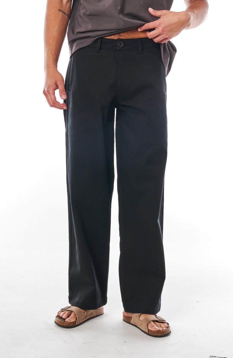 LEISURE LAB Dune Pant, Main, color, Noir