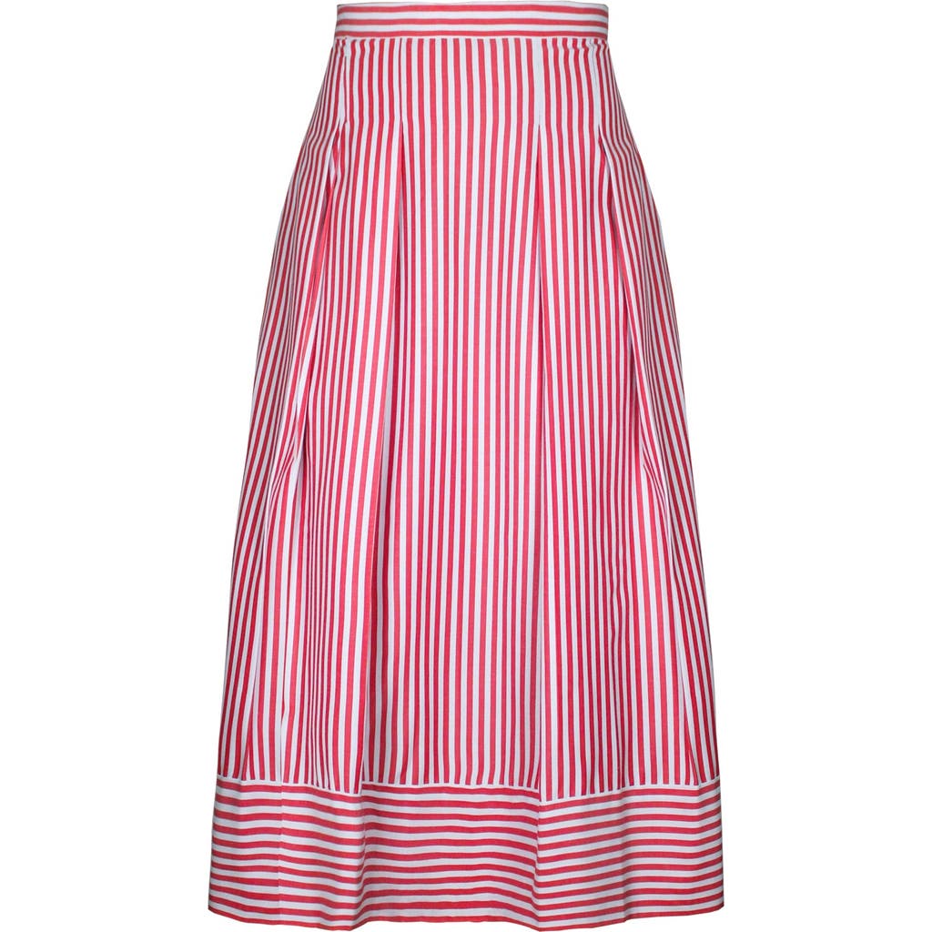 No Pise La Grama Vela Skirt In Red