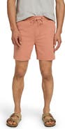Faherty Essential Drawstring Stretch Shorts