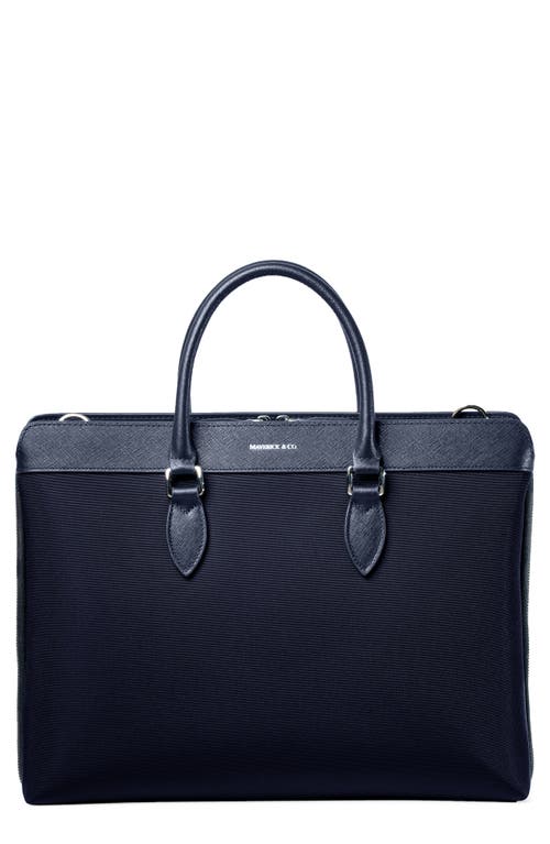 Maverick & Co. Alpha Nylon Briefcase in Navy  product