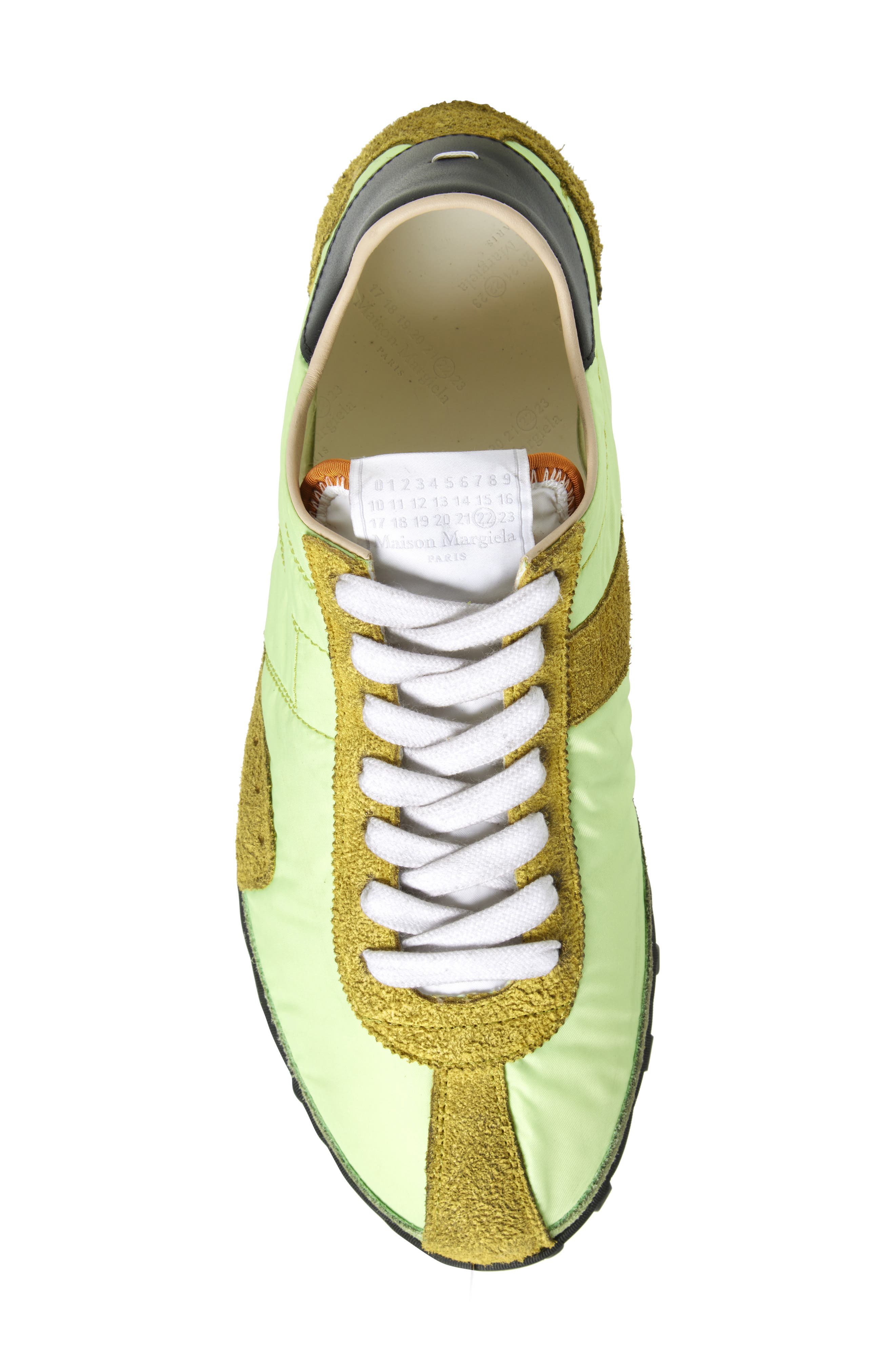 Maison Margiela Sprinter Low Top Sneaker, Alternate, color, Butterfly Green/ Black