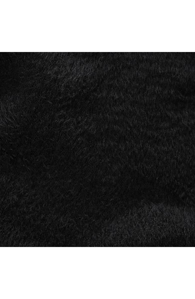 MUK LUKS High Waisted Fur Lined Leggings, Alternate, color, Black