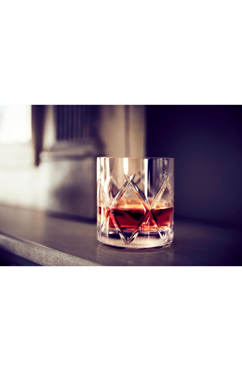 Waterford Set of 2 Connoisseur Olann Straight Lead Crystal Tumblers, Alternate, color, Clear