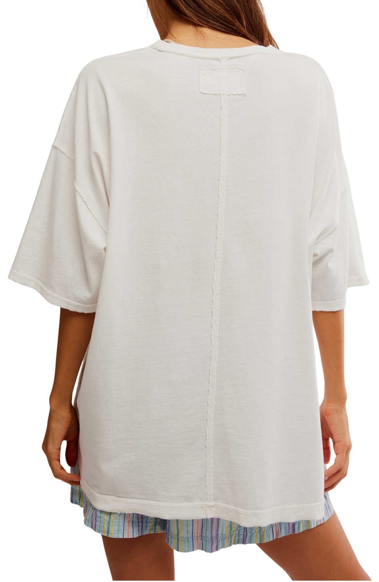 Free People Devon Oversize Cotton T-Shirt, Alternate, color, 