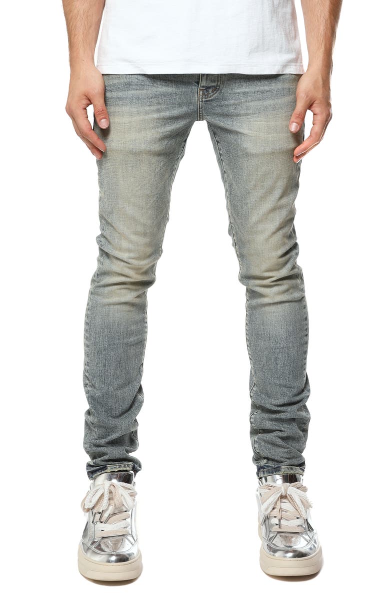 PURPLE BRAND Electric Skinny Jeans, Main, color, Grey Indigo