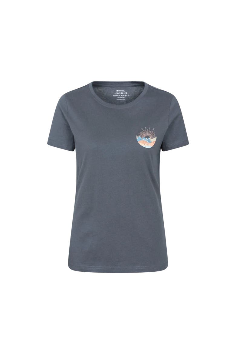 Oban Chest Print Relaxed Fit T-Shirt, Main, color, Dark Blue