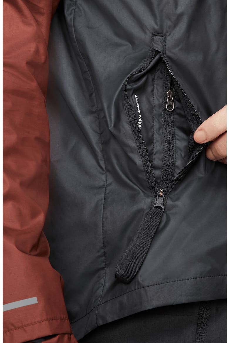 Windrunner Packable Jacket, Alternate, color, PURPLE/BLACK/BRONZE/GOLD